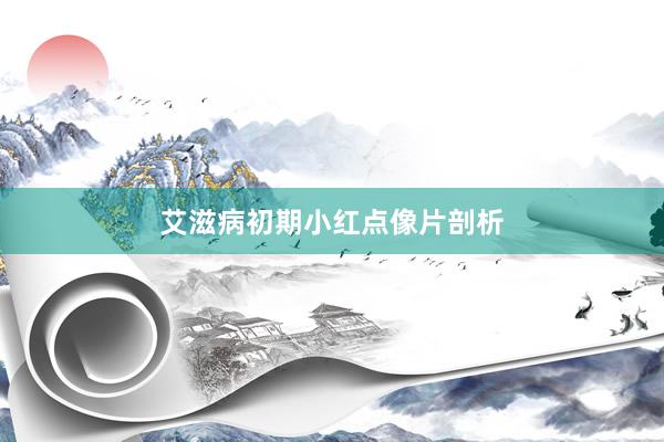 艾滋病初期小红点像片剖析